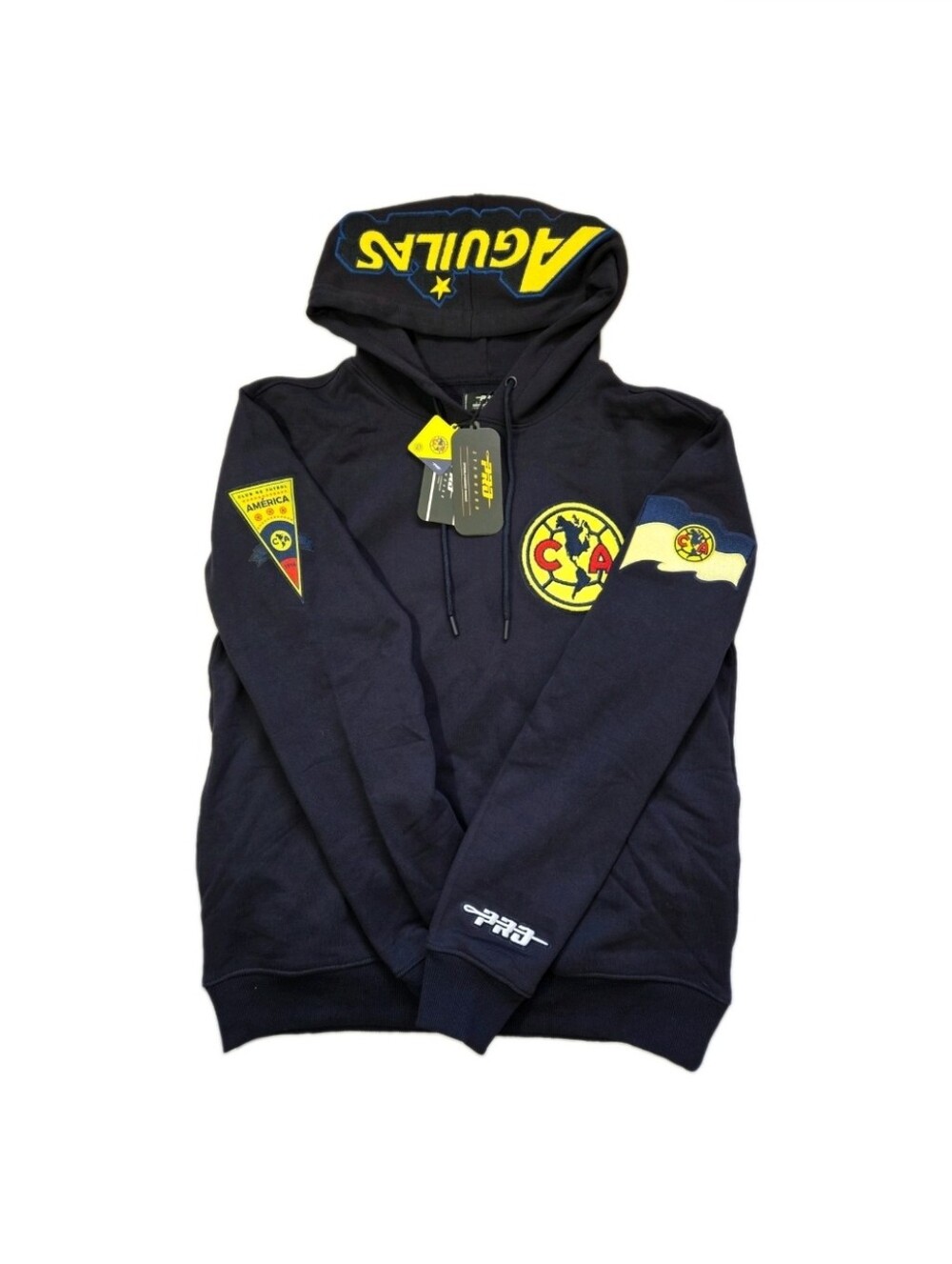 Liga MX Soccer Club America Stadium Men's Fleece Pullover Hoodie Size Medium